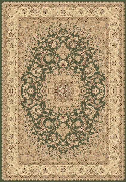 Dynamic Legacy Machine-made 58000 Green Area Rugs