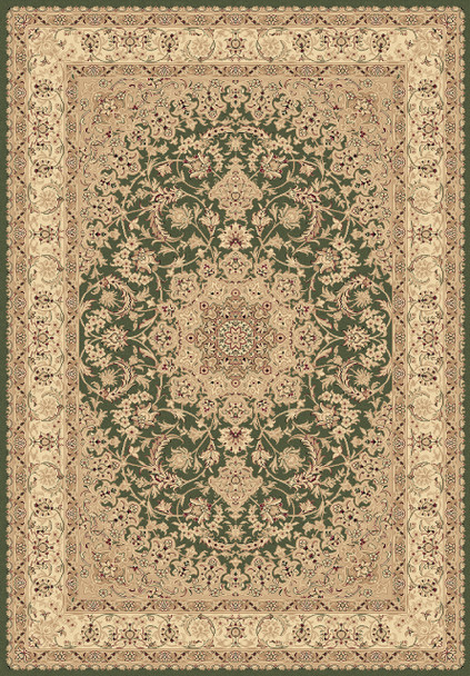 Dynamic Legacy Machine-made 58000 Green Area Rugs