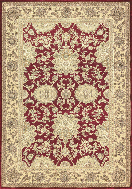 Dynamic Legacy Machine-made 58019 Red Area Rugs