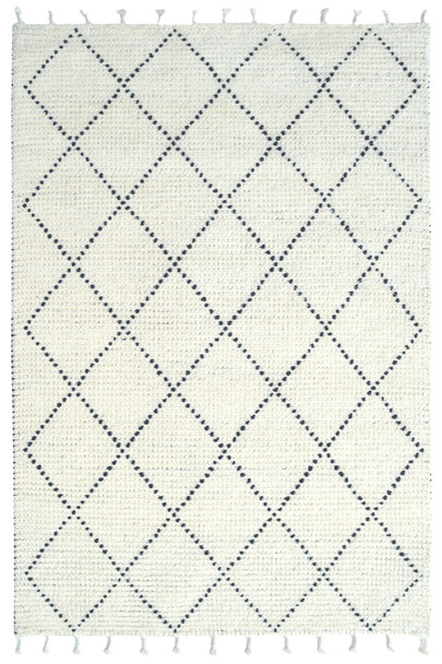 Dynamic Celestial Handmade 6952 Ivory/black Area Rugs