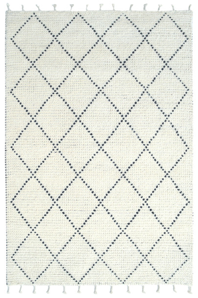 Dynamic Celestial Handmade 6952 Ivory/black Area Rugs