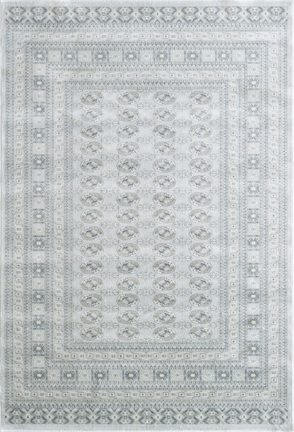 Dynamic Isfahan Machine-made 7250 Light Grey Area Rugs