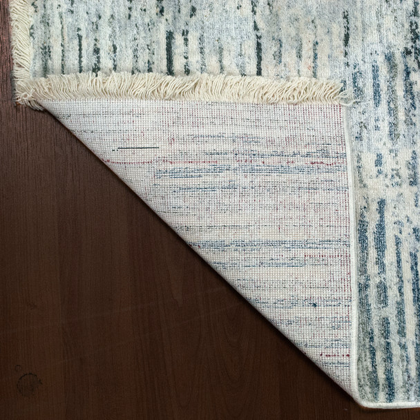 Dynamic Eternal Machine-made 9651 Ivory/blue Area Rugs