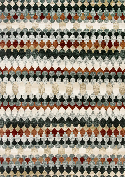 Dynamic Melody Machine-made 985016 Multi Area Rugs