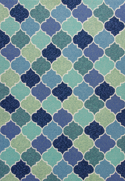 KAS Rugs Harbor 4231 Blue Stella Hand-made Area Rugs