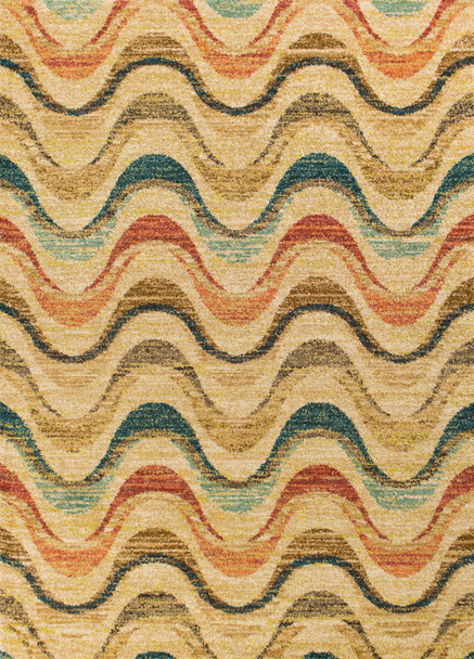 KAS Rugs Barcelona 4478 Sand Isla Machine-woven Area Rugs