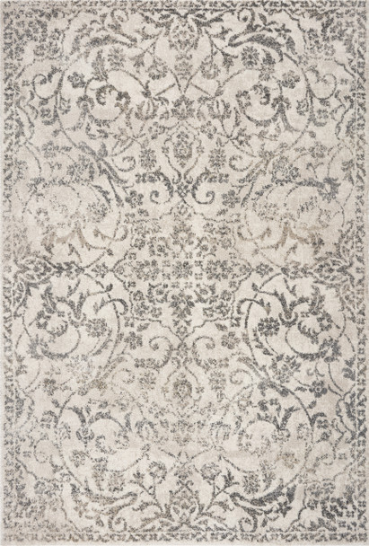 KAS Rugs Hue 4709 Ivory Azora Machine-woven Area Rugs