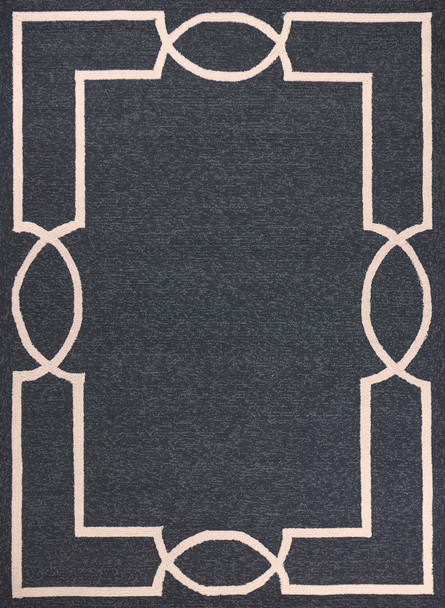 KAS Rugs Libby Langdon Hamptons 5226 Onyx Madison Hand-hooked Area Rugs