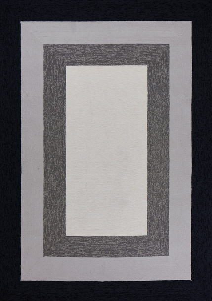 KAS Rugs Libby Langdon Hamptons 5228 Charcoal Highview Hand-hooked Area Rugs