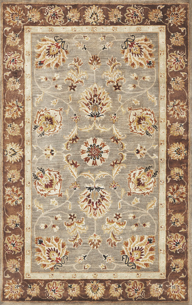 KAS Rugs Syriana 6000 Grey/mocha Mahal Hand-tufted Area Rugs