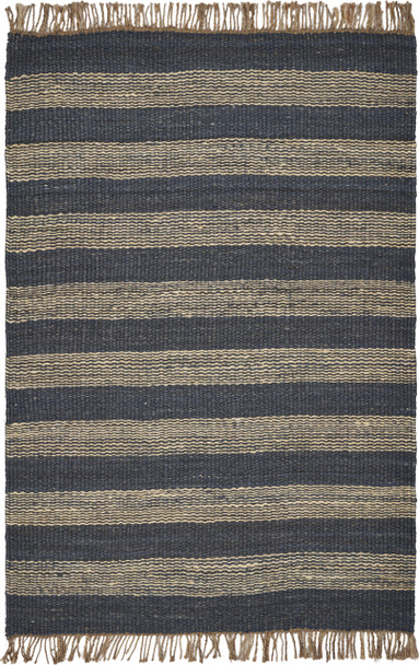 KAS Rugs Hang Ten Palm Beach 657 Navy Horizons Hand-woven Area Rugs