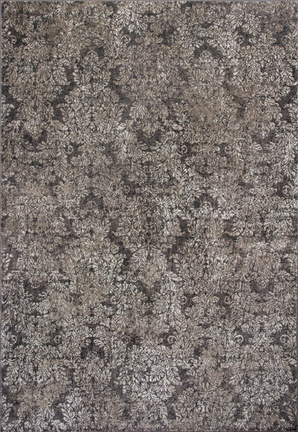 KAS Rugs Provence 8612 Taupe/sand Damask Machine-made Area Rugs
