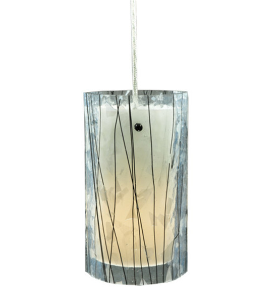 Meyda 5"w Metro Fusion Branches Glass Mini Pendant - 110578