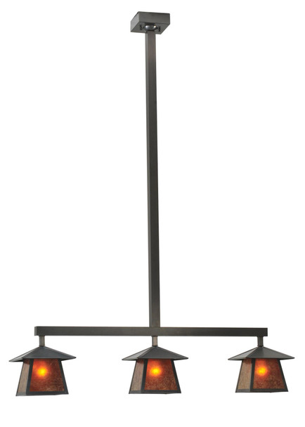 Meyda 47.5"l Stillwater Prime 3 Lt Island Pendant - 111206