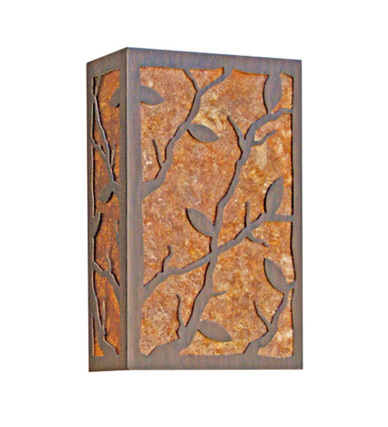 Meyda 10" Wide Branches With Leaves Wall Sconce - 115327