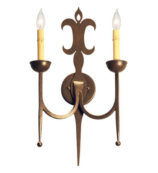 Meyda 14" Wide San Simone 2 Light Wall Sconce - 115592