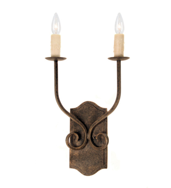Meyda 14" Wide Samuel 2 Lt Wall Sconce - 116295