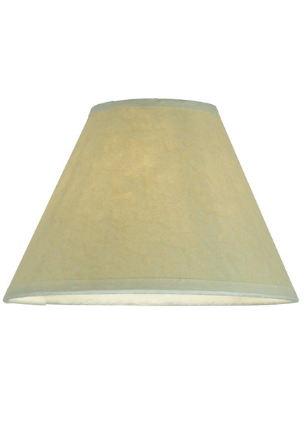 Meyda 7"w X 4.5"h Aged Celadon Beige Parchment Shade - 116565