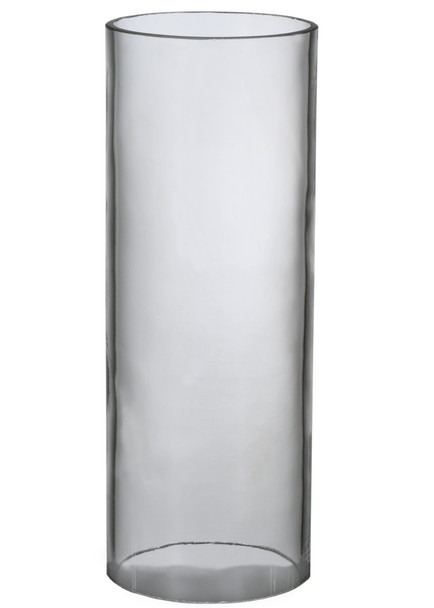 Meyda 3"w Cylindre Clear Glass Shade - 116645