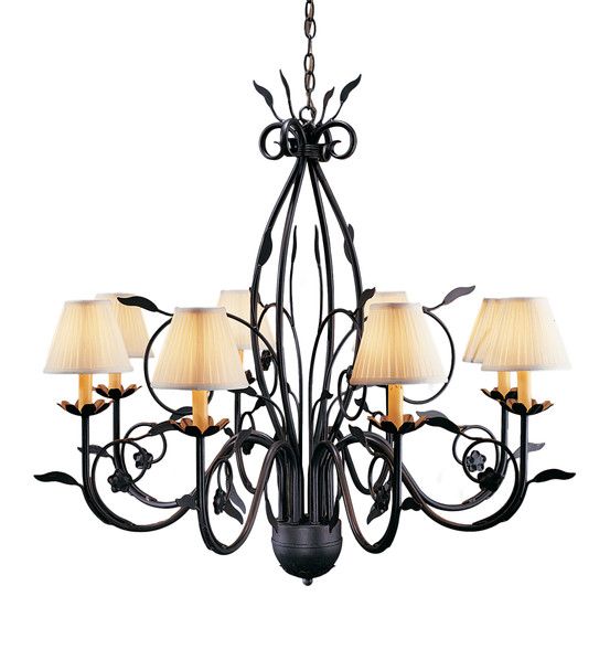 Meyda 36" Wide Bordeaux 8 Light Chandelier - 116649