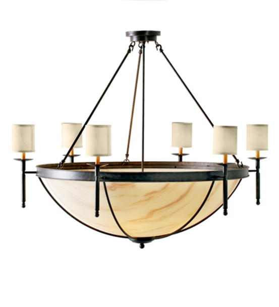 Meyda 60" Wide Alysia Inverted Pendant - 117091