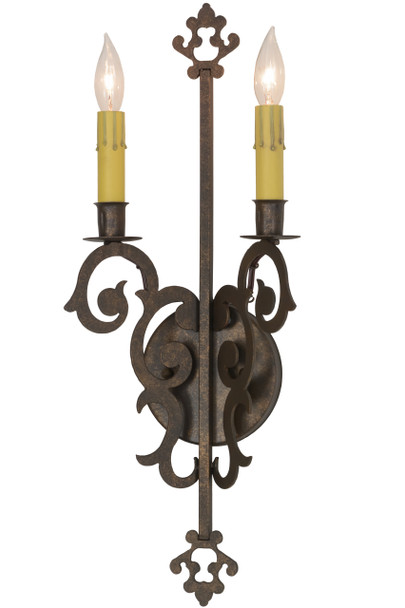 Meyda 8"w Aneila 2 Lt Wall Sconce - 117925