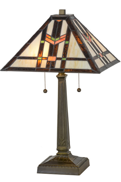 Meyda 23.5"h Prairie Wheat Table Lamp - 119641