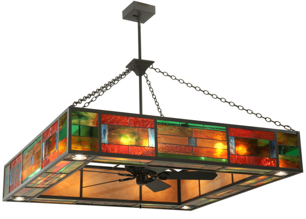 Meyda 60"sq Hausman Mission Chandel-air - 121249