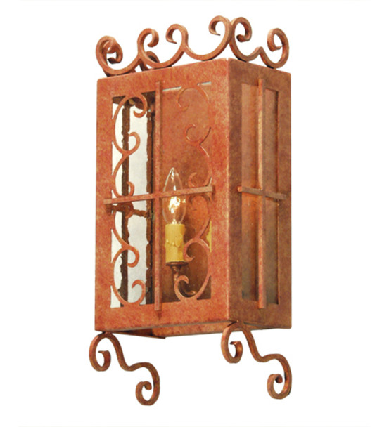 Meyda 8" Wide Nina Wall Sconce - 121552