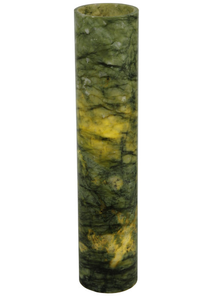 Meyda 3.4"w Cylindre Green Jadestone Shade - 123462