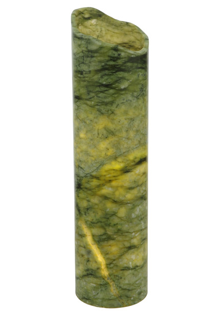 Meyda 4"w Cylindre Green Jadestone Shade - 123473