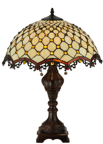 Meyda 24"h Jeweled Katherine Table Lamp - 124834