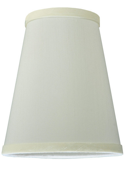 Meyda 4"w X 5"h Silk White Shade - 124871