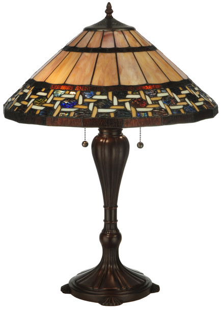 Meyda 25"h Ilona Table Lamp - 125114