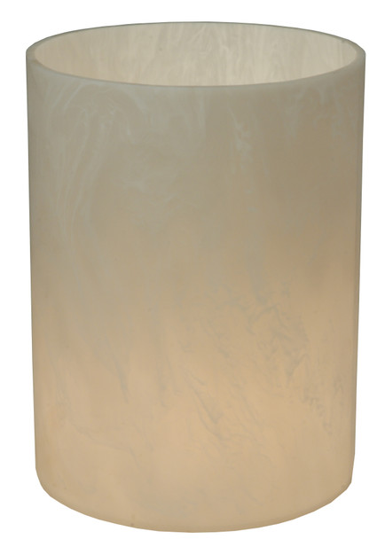 Meyda 6"w Cylindre Fleshtone Idalight Shade - 126840