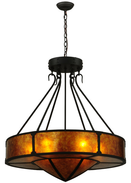Meyda 32"w Timber Inverted Pendant - 129115