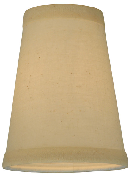 Meyda 4"w X 5.25"h Natural Linen Shade - 130998