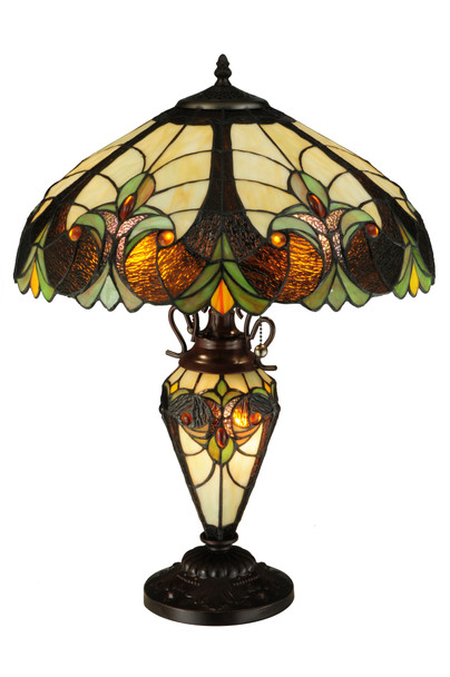 Meyda 25"h Sebastian Table Lamp - 134528