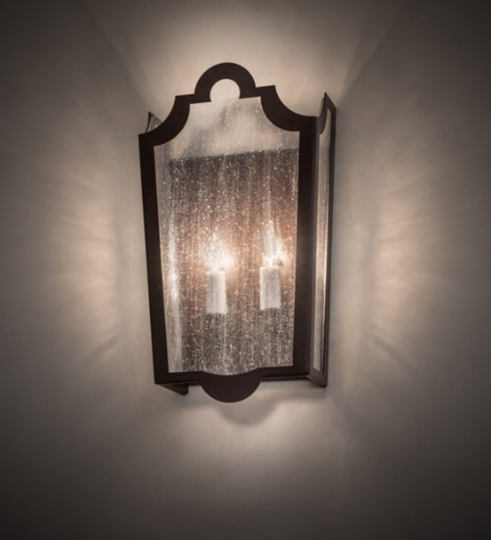 Meyda 8.25"w French Market Seedy Wall Sconce - 135020