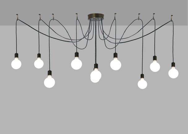 Meyda 120"w Castiliolite 10 Lt Pendant - 136207