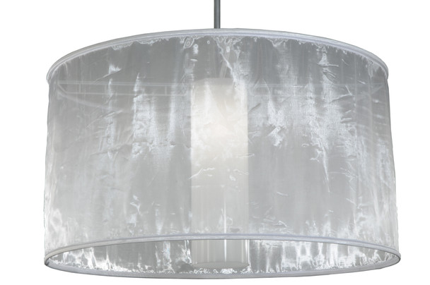 Meyda 36" Wide Cilindro Sheer Pendant - 137309
