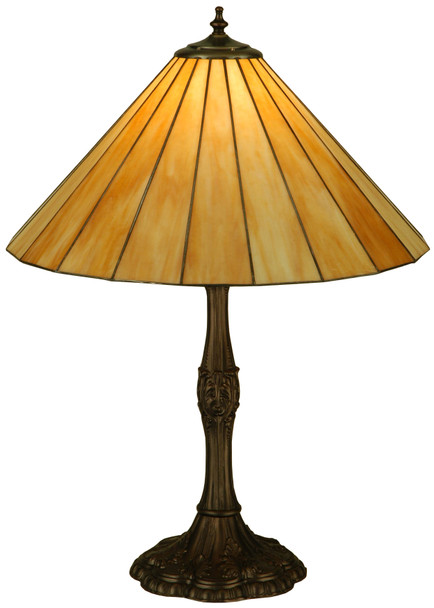 Meyda 26.5"h Duncan Beige Table Lamp - 137667