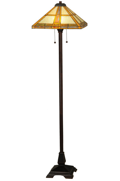 Meyda 62"h Prairie Straw Floor Lamp - 138769