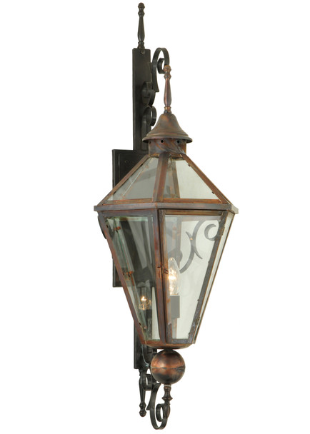 Meyda 14"w Millesime Clear Lantern Wall Sconce - 139836