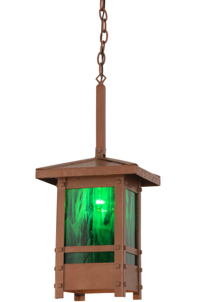 Meyda 12"sq Durango Lantern Pendant - 143036