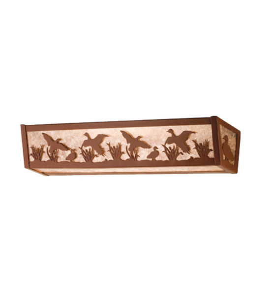 Meyda 24" Wide Ducks In Flight Vanity Light - 14398