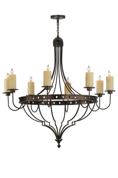 Meyda 48"w Bottini 8 Lt Chandelier - 144948