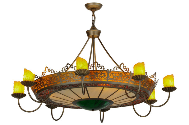 Meyda 47"w Stanley 8 Arm Chandelier - 145154