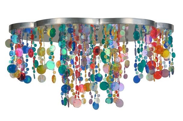 Meyda 16"w Celebration Flushmount - 145272