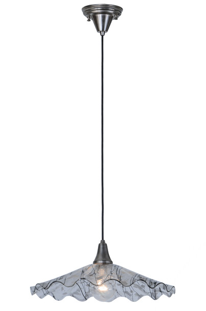 Meyda 18"w Metro Fusion Galatia Scalloped Branches Pendant - 146083